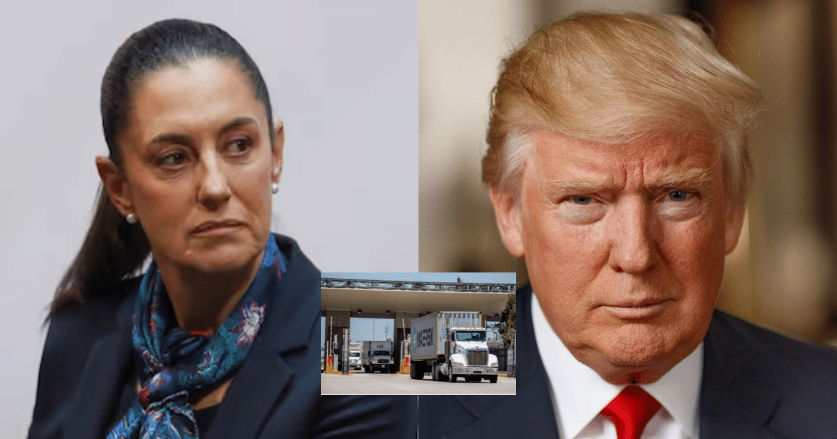 Sheinbaum no descarta diálogo directo con Trump por aranceles a vehículos pesados