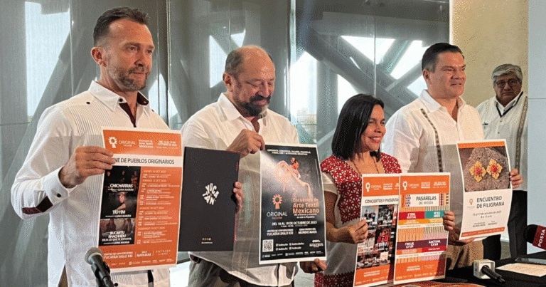 todo listo en mérida para “original encuentro textil mexicano”