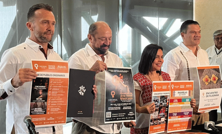 todo listo en mérida para “original encuentro textil mexicano”