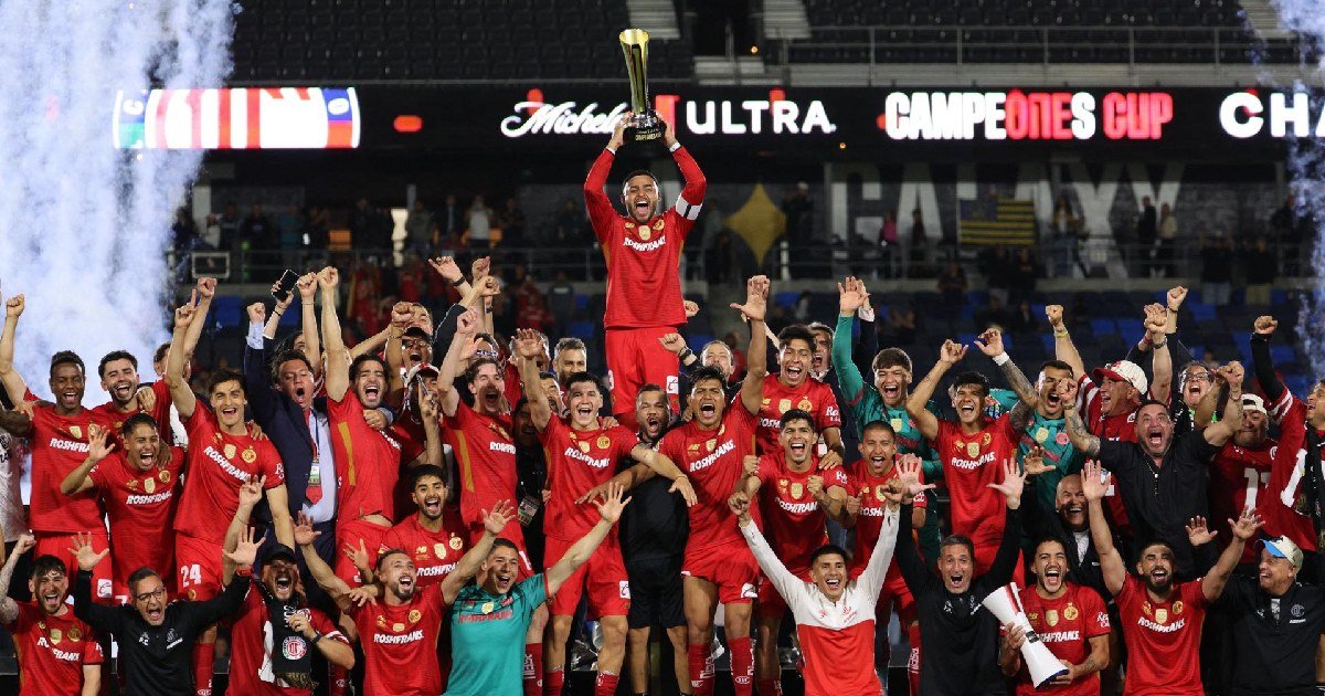 Toluca sufre, pero se corona en la Campeones Cup ante LA Galaxy (Foto de internet)