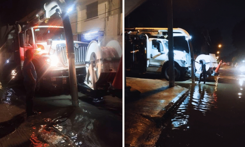 tras intensas lluvias servicios públicos municipales supervisa vialidades