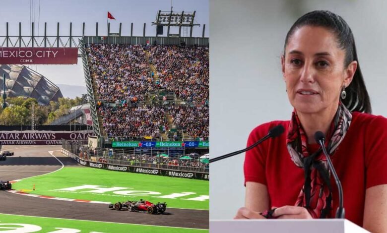 Ya no se dan recursos públicos para el GP de México Claudia Sheinbaum