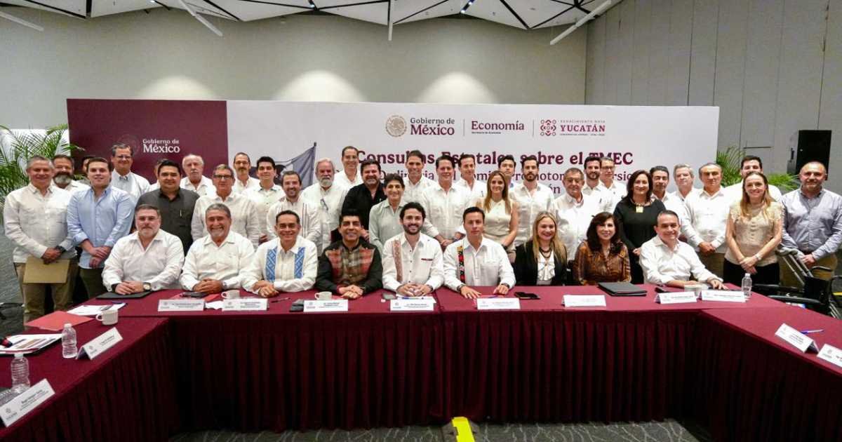 yucatán impulsa estrategias de inversión en consultas estatales sobre el t mec (2)