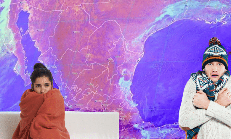 Alerta por el Frente Frío 13 Suspenden clases en Hidalgo, Puebla y Veracruz