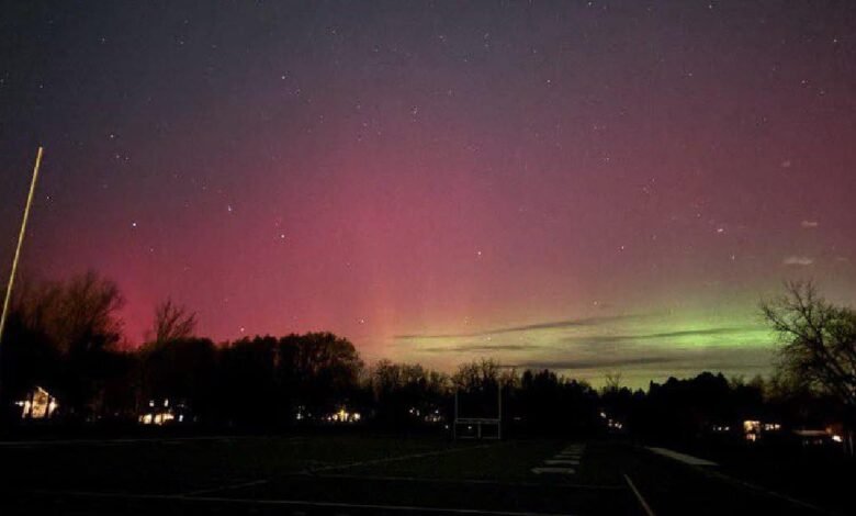 Acerca de las auroras boreales que han sorprendido ¿Por qué sucede? (Foto de internet)