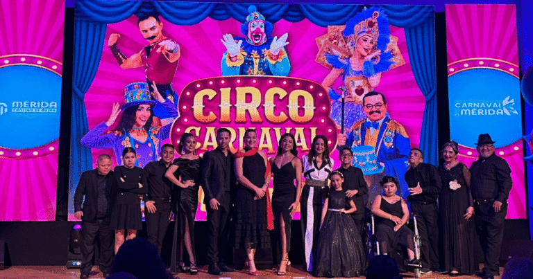 bajo la temática de “circo” mérida presenta su carnaval 2026