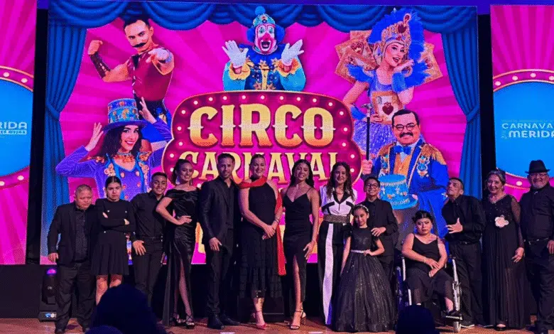 bajo la temática de “circo” mérida presenta su carnaval 2026