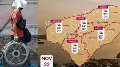 clima en yucatán se mantendrá ambiente caluroso