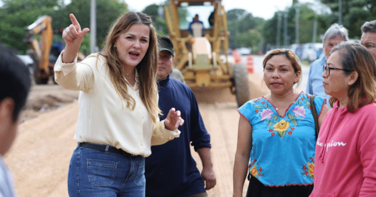 de sur a norte, cecilia patrón transforma mérida con más calles seguras y mejor iluminadas