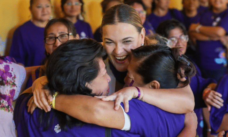 “este es el gobierno de todas” cecilia patrón impulsa acciones contra la violencia económica en dzoyaxché