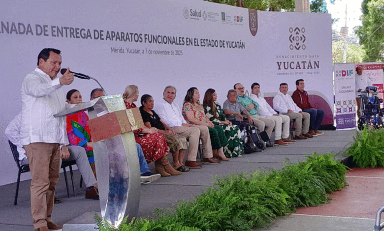 gobernador joaquín díaz mena entrega más de 2 mil aparatos funcionales