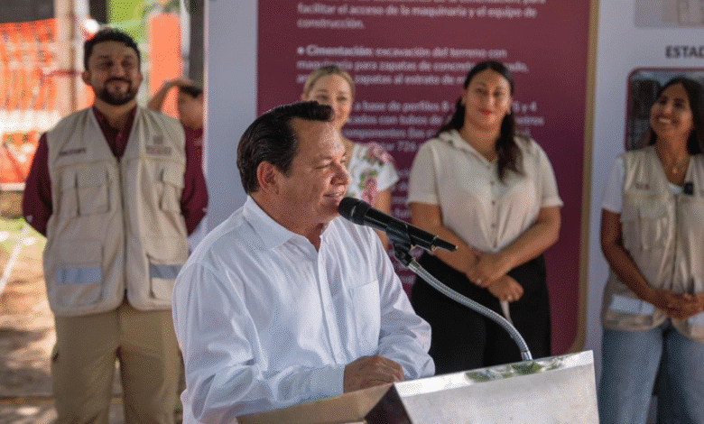 gobierno estatal construye domo en parque el pez volador con plan bienestar