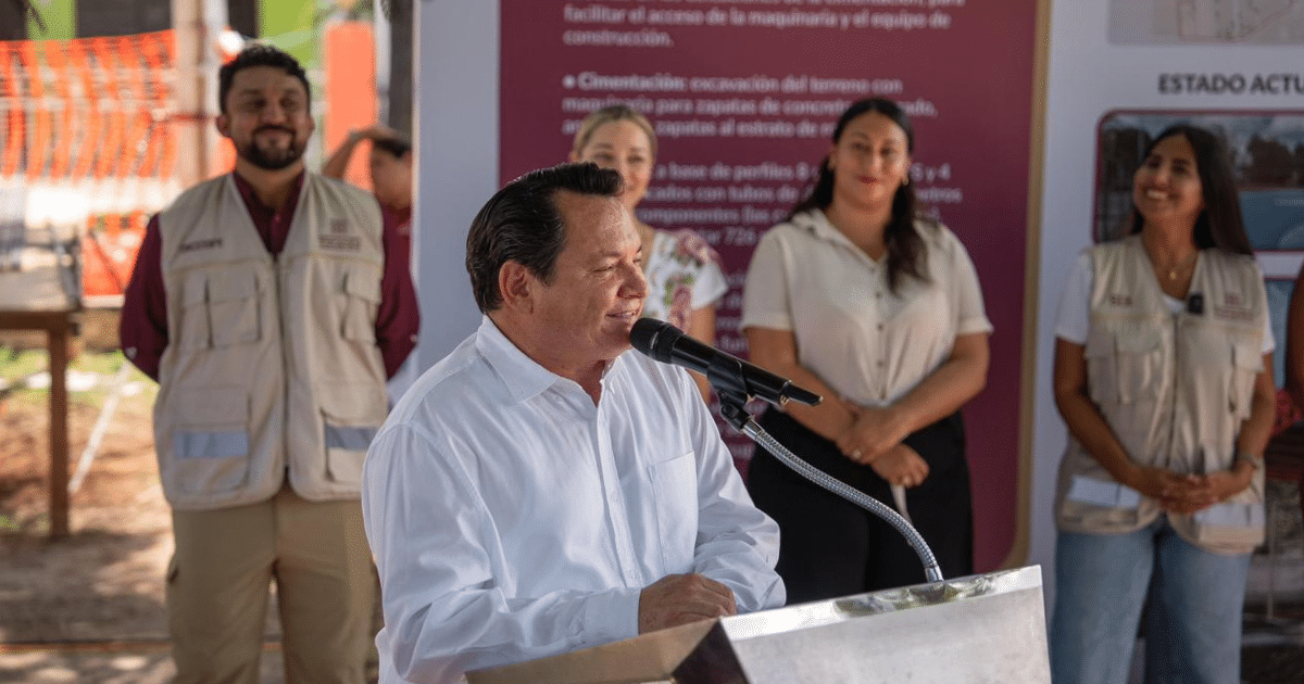 gobierno estatal construye domo en parque el pez volador con plan bienestar