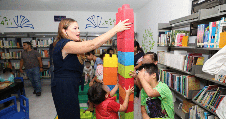 inaugura cecilia patrón, la segunda ludoteca municipal