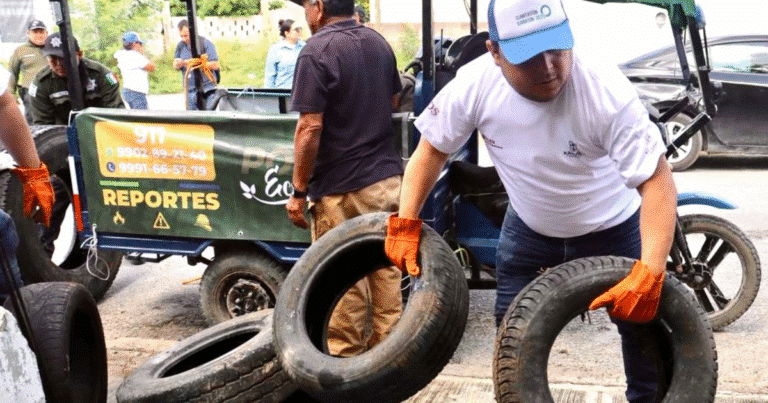 inicia llantatón kanasín 2025 para recolectar 5 mil llantas