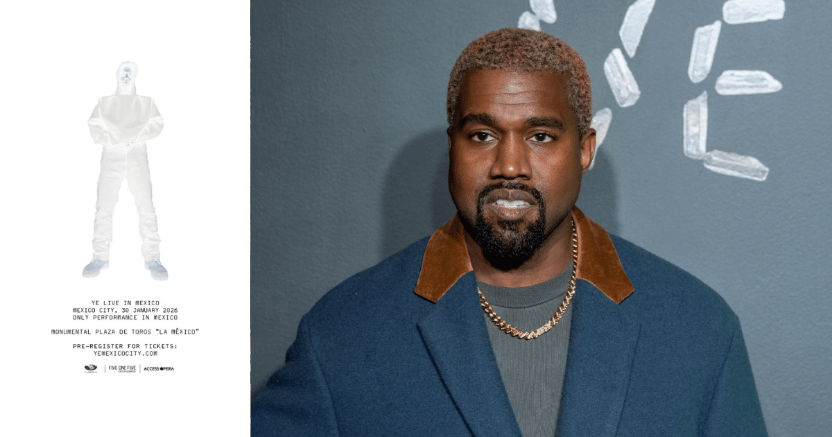 Kanye West confirma concierto histórico en México única fecha en la Plaza de Toros