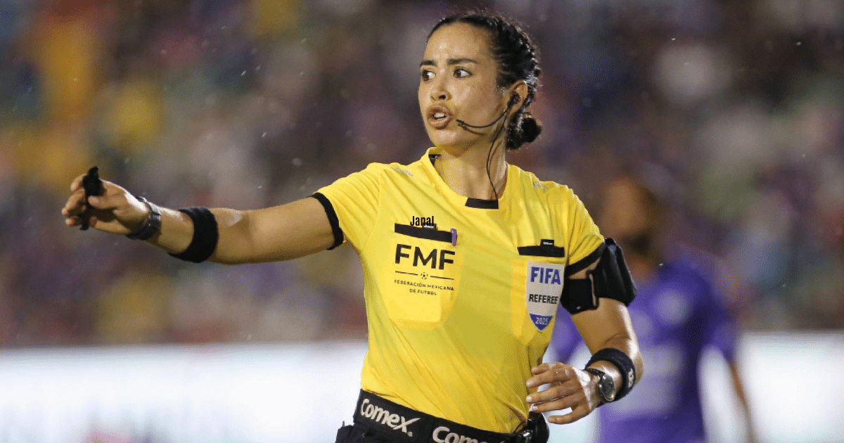Katia Itzel García, nominada a Mejor Árbitra del Mundo