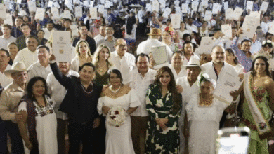 más de 500 parejas se unirán en las bodas comunitarias de xmatkuil 2025 con padrinazgo del gobernador
