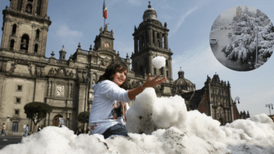 México se Viste de Blanco Alerta por Nieve y Frío Extremo tras Primera Tormenta Invernal (Foto Pies Viajeros)