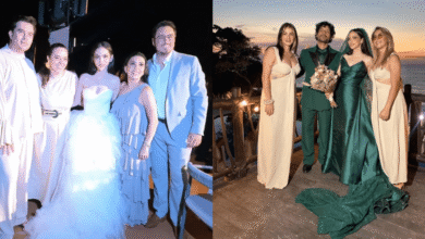 Paty Cantú y Christian Vázquez celebran una boda de lujo en Puerto Vallarta con tres vestidos y un show de pirotecnia