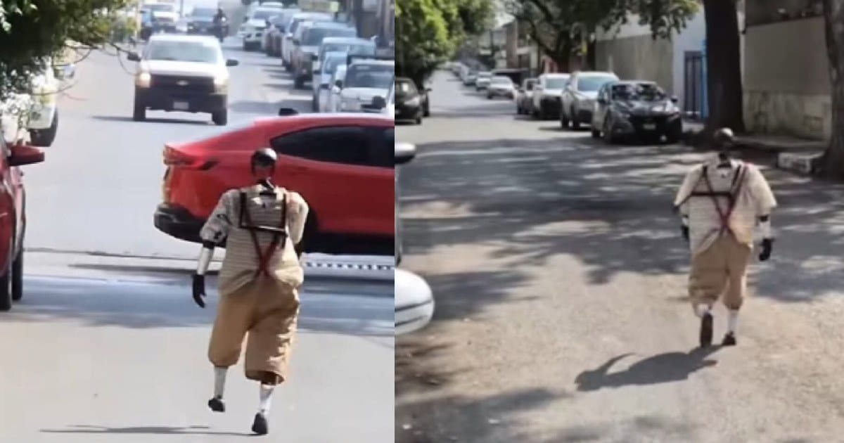 ¿Quién construyo el robot vestido del Chavo del 8? Muy querido en Ciudad Victoria (Foto de internet)