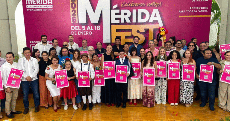 presenta cecilia patrón, la cartelera de mérida fest 2026