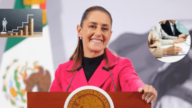 Presidenta Sheinbaum Anunciará Aumento al Salario Mínimo 2026 este 1 de Diciembre (Foto Redes Sociales y Canva)