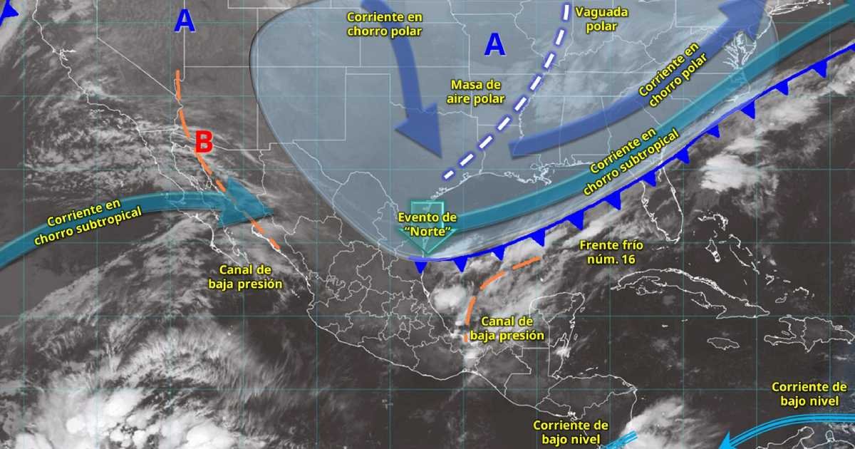 Pronóstico jueves 27 de noviembre: Nublado con posibles lluvias puntuales