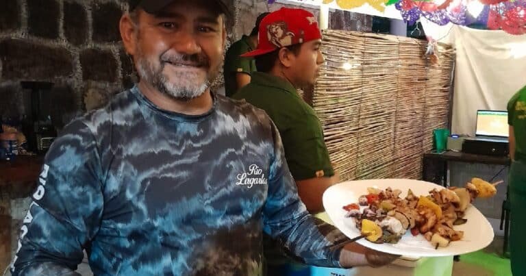 Llevan el Festival del Pulpo en Río Lagartos, Yucatán, a otro nivel