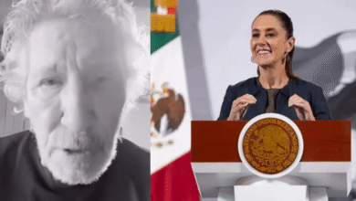 Roger Waters aplaude a Claudia Sheinbaum por otorgar asilo político a Betssy Chávez