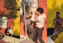 Saxofonista chileno se vuelve viral por musicalizar una pelea callejera (1)