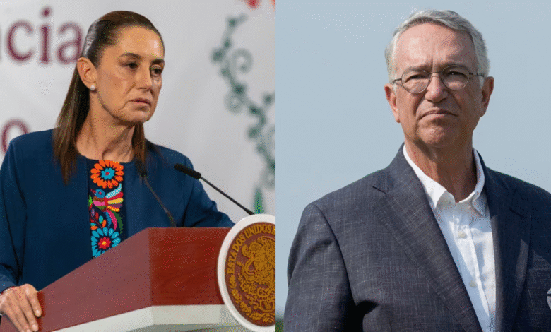 Sheinbaum confirma que Grupo Salinas debe cubrir impuestos y deudas internacionales