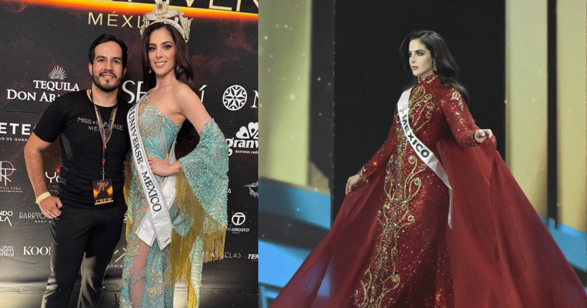 Trino Orozco El genio mexicano de la moda detrás del vestido rojo de Fátima Bosch (Fotos de Redes Sociales)