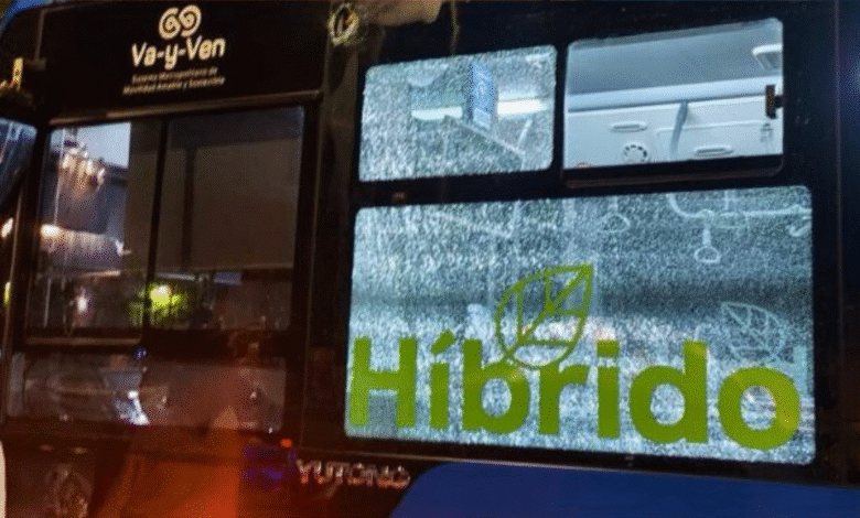 va y ven detienen a hombre que dañó un autobús en el centro de mérida