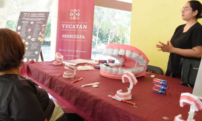 Yucatán refuerza salud bucal en adultos mayores con jornada preventiva