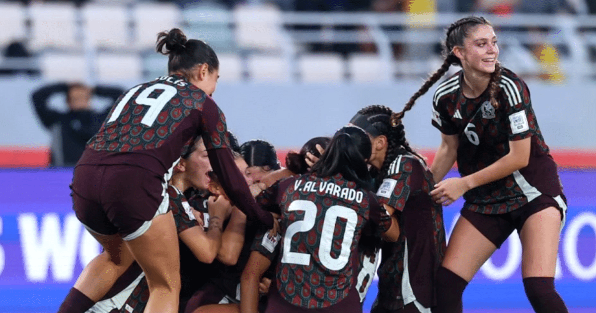 ¡Bronce histórico! México Sub-17 Femenil vence a Brasil en penales y conquista el tercer lugar del Mundial (Foto por @Miseleccionfem)
