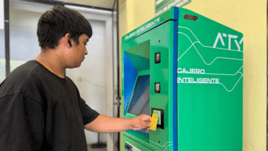 aty instala nuevos cajeros inteligentes en el centro de mérida para el sistema va y ven