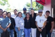 cecilia patrón celebra el fin de un año de intenso trabajo con servidores públicos del ayuntamiento