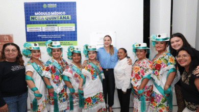 Cecilia Patrón inaugura el Centro Aprende Nora Quintana en el poniente de Mérida (Foto Redes sociales Cecilia Patrón Laviada)