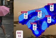 clima en yucatán se espera lluvia moderada y fuerte