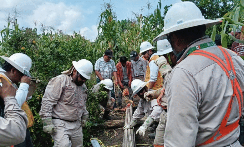 Con sentido social, la CFE responde a los retos de lluvias y huracanes en México en 2025