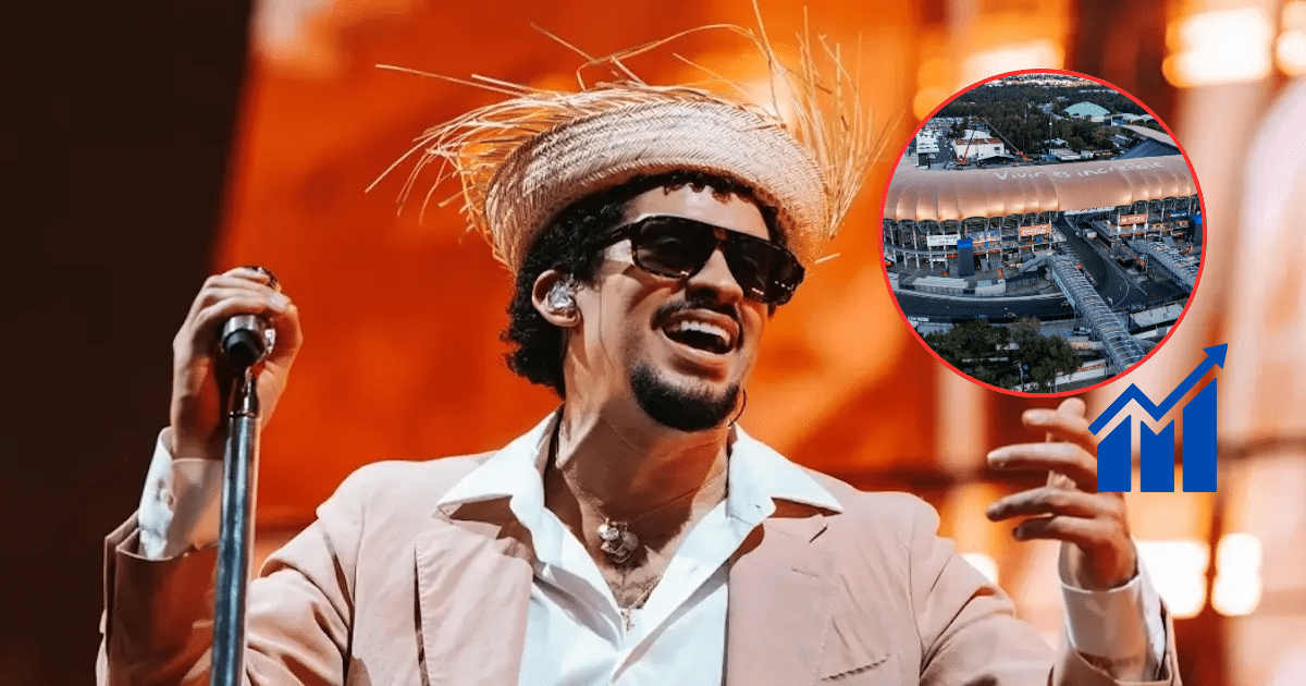 Conciertos de Bad Bunny generarán millonaria derrama económica en la Ciudad de México