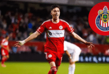 Brian Gutiérrez aterriza en Guadalajara para firmar con Chivas (foto internet)