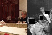 Publican fotos inéditas del caso Jeffrey Epstein donde aparecen Trump, Clinton y Gates (fotos internet)