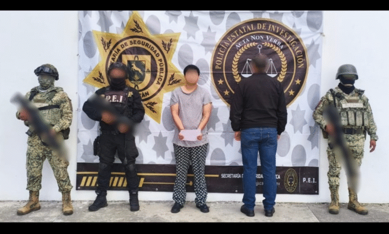 detenido en yucatán prófugo de justicia por delitos de narcomenudeo en chihuahua