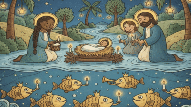 El significado oculto de “Los peces en el río” y su profundo mensaje navideño