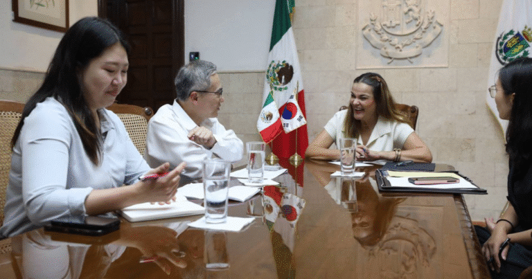 embajador de corea del sur visita mérida para impulsar cooperación tecnológica y desarrollo sostenible