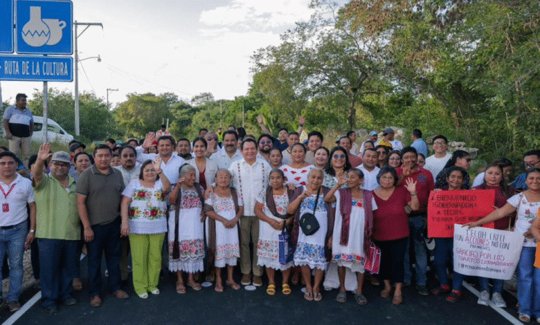 inauguran obras de movilidad y anuncian comedor escolar del dif en tecoh