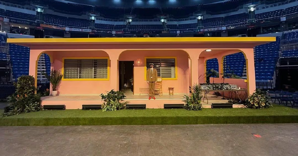 ¿Cómo es la casita que utilizará Bad Bunny en el Estadio GNP? (Foto de internet)