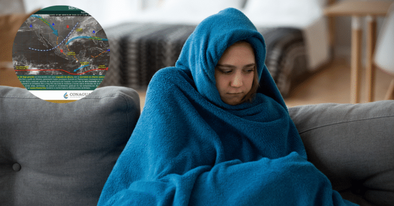 Lluvias, heladas y la llegada de un nuevo frente frío a México Fotos por SMN y Canva)